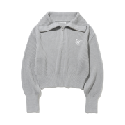 ROCCI ROCCI RCC Knit Half Zipup Grey