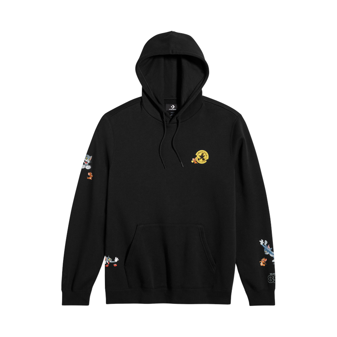 10028756-A01 Converse x Tom & Jerry Graphic Hoodie Black