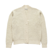 FARVEN Van Shawl Collar Cardigan Ivory