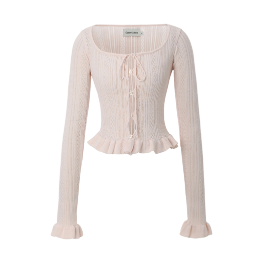 W) 쓰리타임즈 케이티 레이스 탑 블랙 | Threetimes | KREAM W) 쓰리타임즈 케이티 레이스 탑 블랙 | Threetimes | KREAM