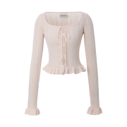 (W) Threetimes Iris Cardigan Pink