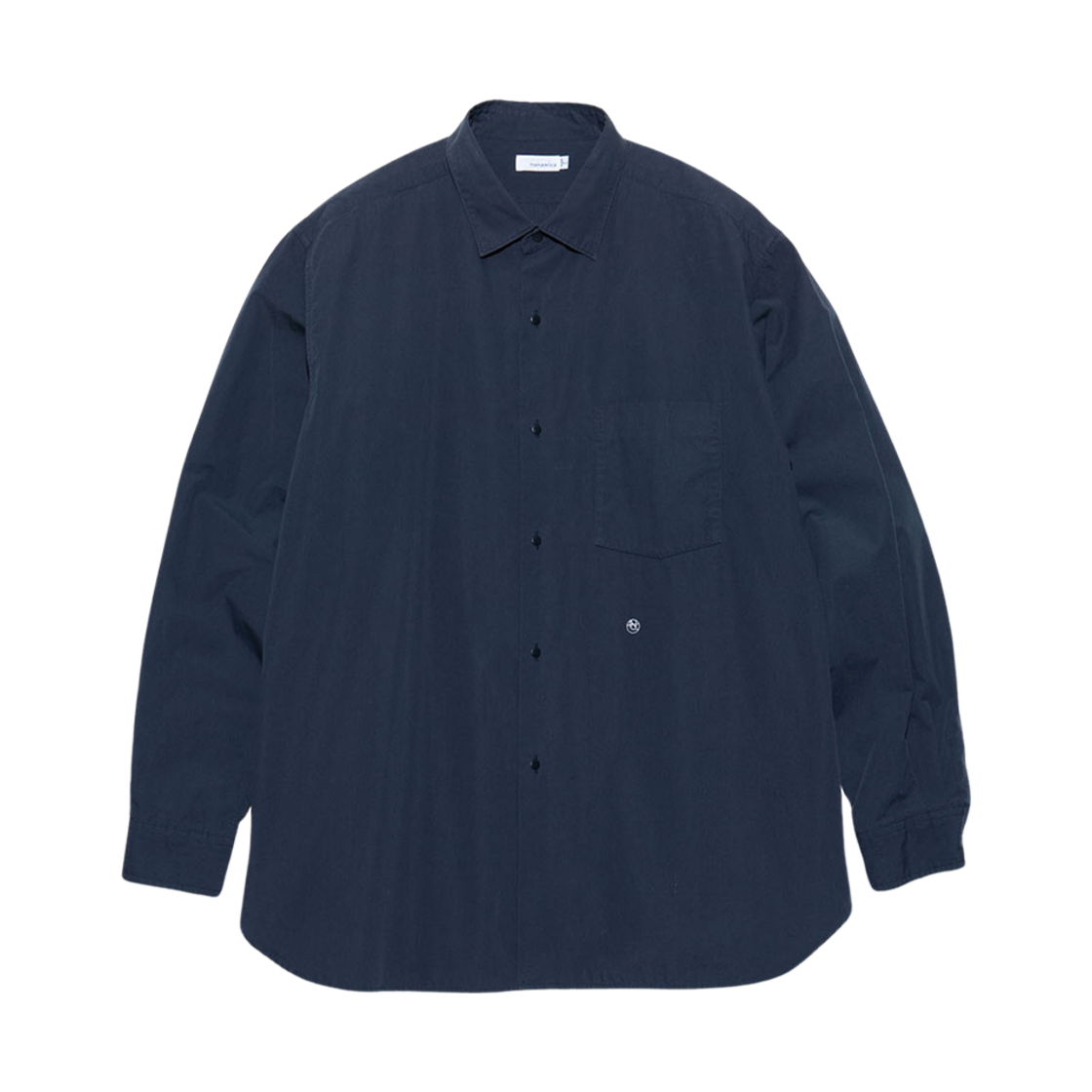 나나미카 레귤러 칼라 윈드 셔츠 다크 네이비(Nanamica Regular Collar Wind Shirt Dark Navy)