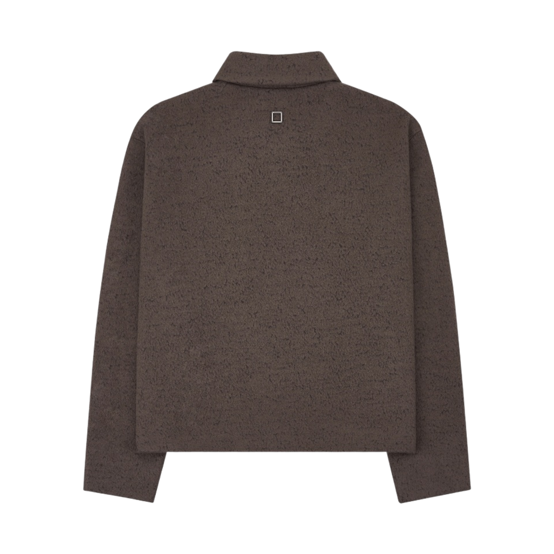 우영미 울 크롭 티셔츠 브라운 - 22FW(Wooyoungmi Wool Cropped T-Shirt Brown - 22FW) - 2