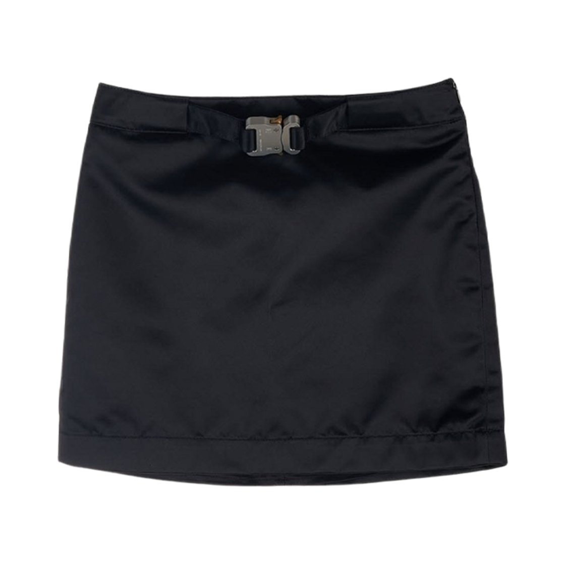 (W) 1017 알릭스 9SM 롤러코스터 버클 벨트 스커트 블랙((W) 1017 Alyx 9SM Rollercoaster Buckle Belt Skirt Black)