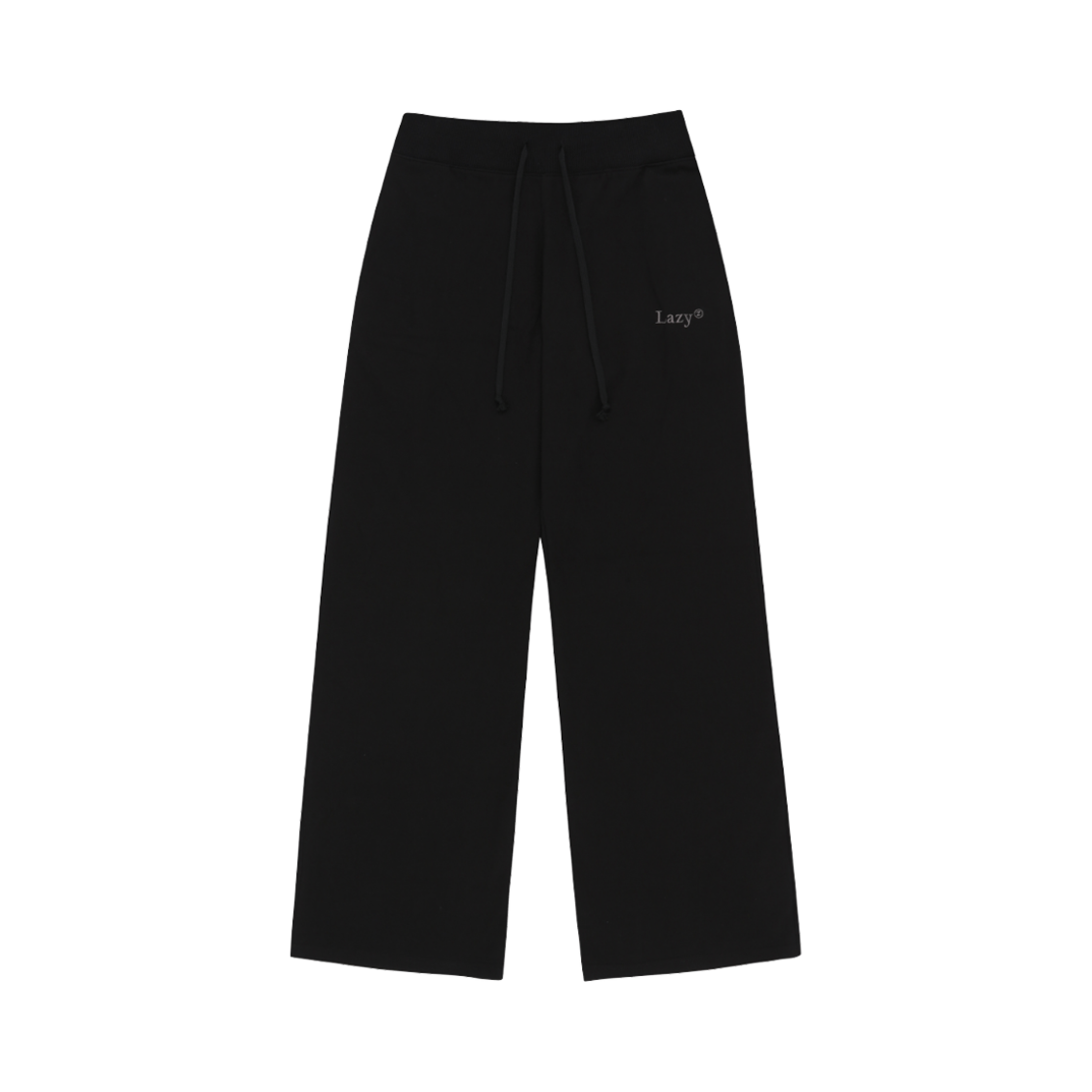 레이지지 코지 레이지 와이드 스웻팬츠 블랙