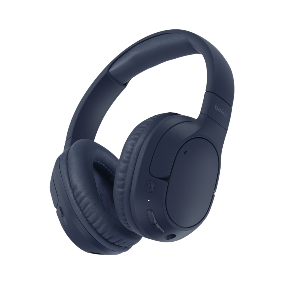 AUD009fqBL Belkin SoundForm Surround Wireless Over-Ear Headphones AUD009 Blue