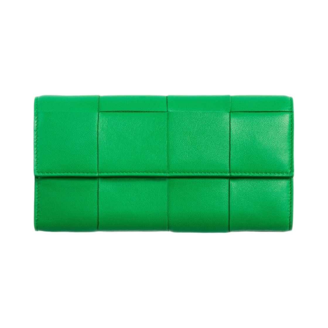 보테가 베네타 카세트백 라지 플랩 지갑 패러킷(Bottega Veneta Cassette Large Flap Wallet Parakeet) - 1