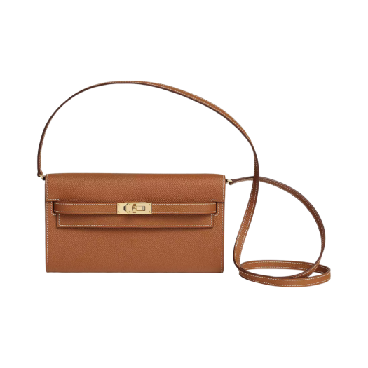 Hermes Kelly Classic To Go Wallet Epsom & Gold