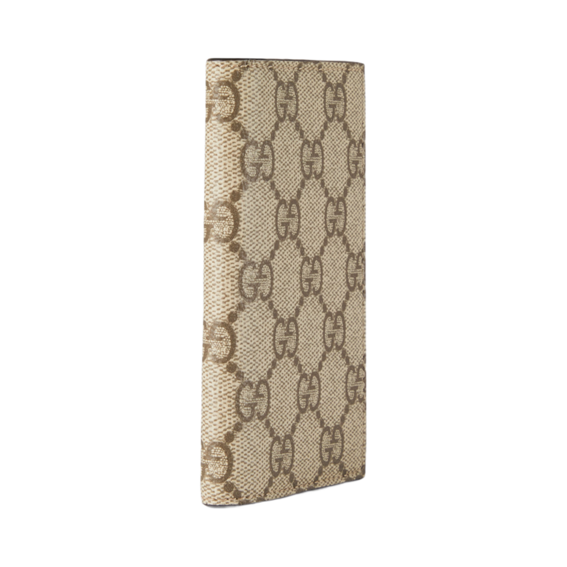 구찌 GG 엠블럼 반지갑 카드 케이스 베이지 다크 브라운(Gucci GG Emblem Bi-Fold Card Case Beige Dark Brown) - 2