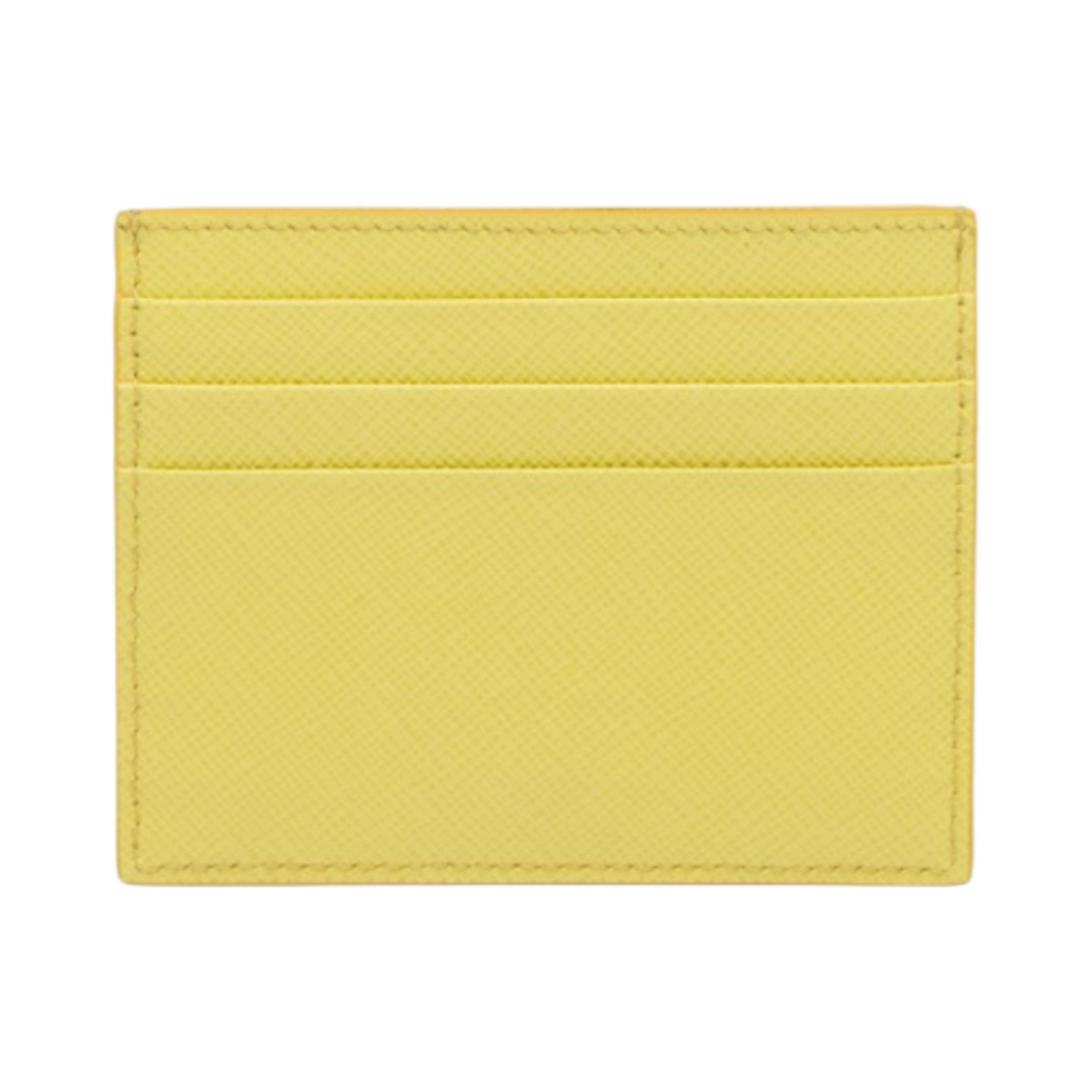 프라다 사피아노 레더 카드 홀더 시트론 옐로우(Prada Saffiano Leather Card Holder Citron Yellow) - 2