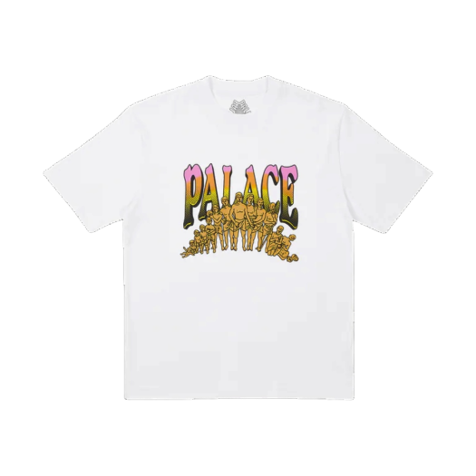 Palace From The Beginning To The End T-Shirt White - 23SS