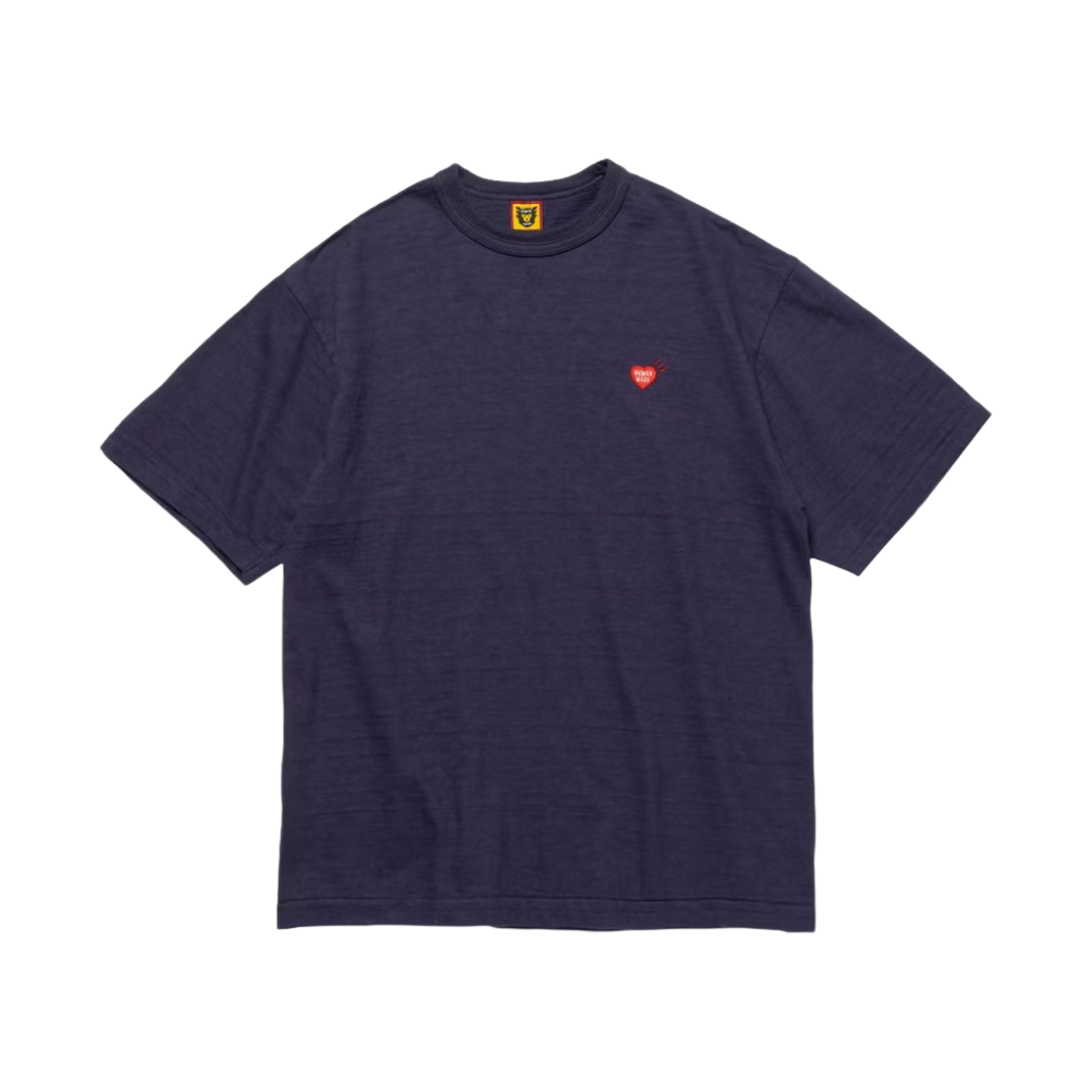 휴먼 메이드 하트 뱃지 티셔츠 네이비(Human Made Heart Badge T-Shirt Navy) - 1
