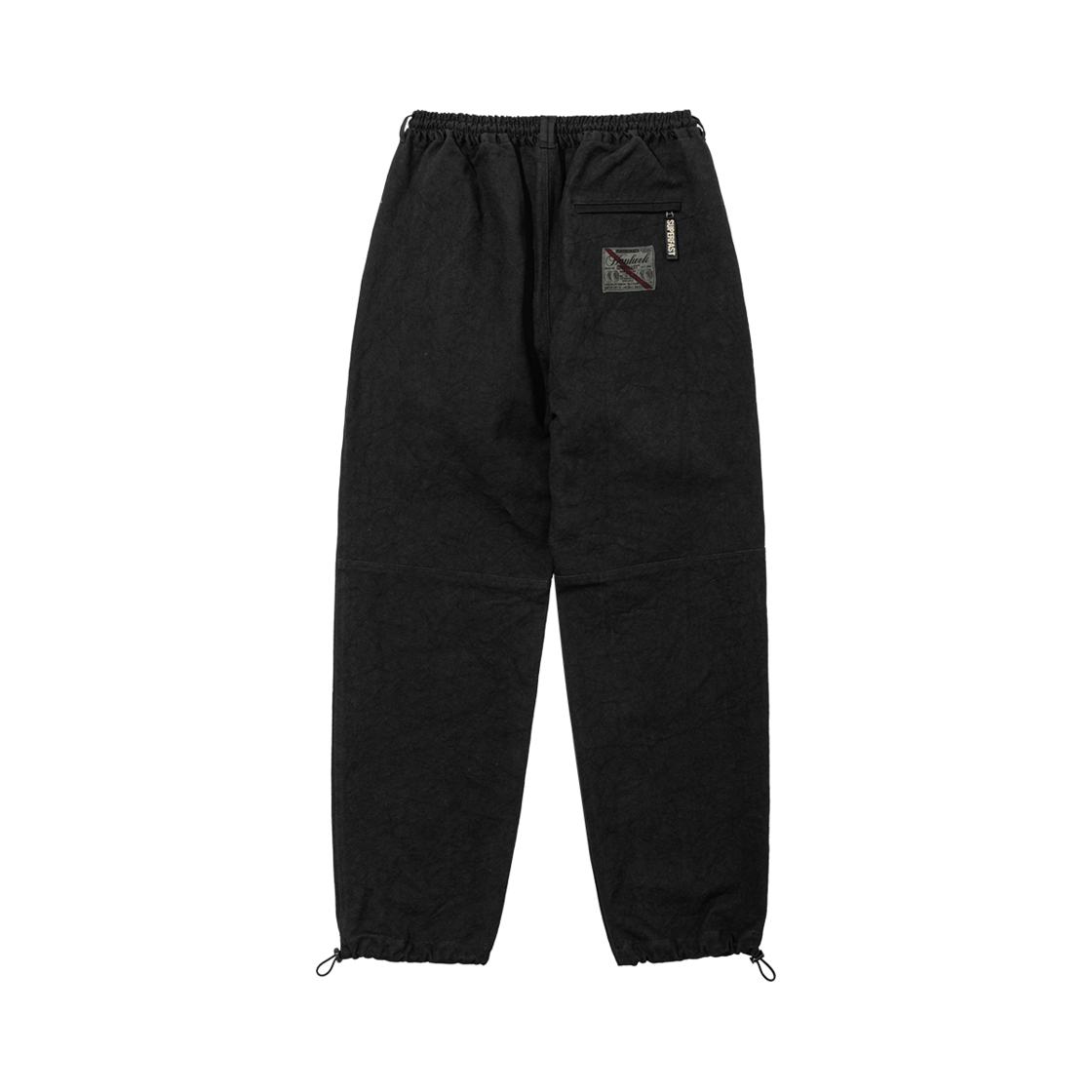슈퍼벨로체 x 한국타이어 미케닉 캔버스 워크 팬츠 블랙(SUPERVELOCE x Hankook Tire Mechanic Canvas Work Pants Black)