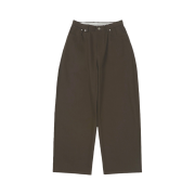 STU Wide Cotton Pants Brown