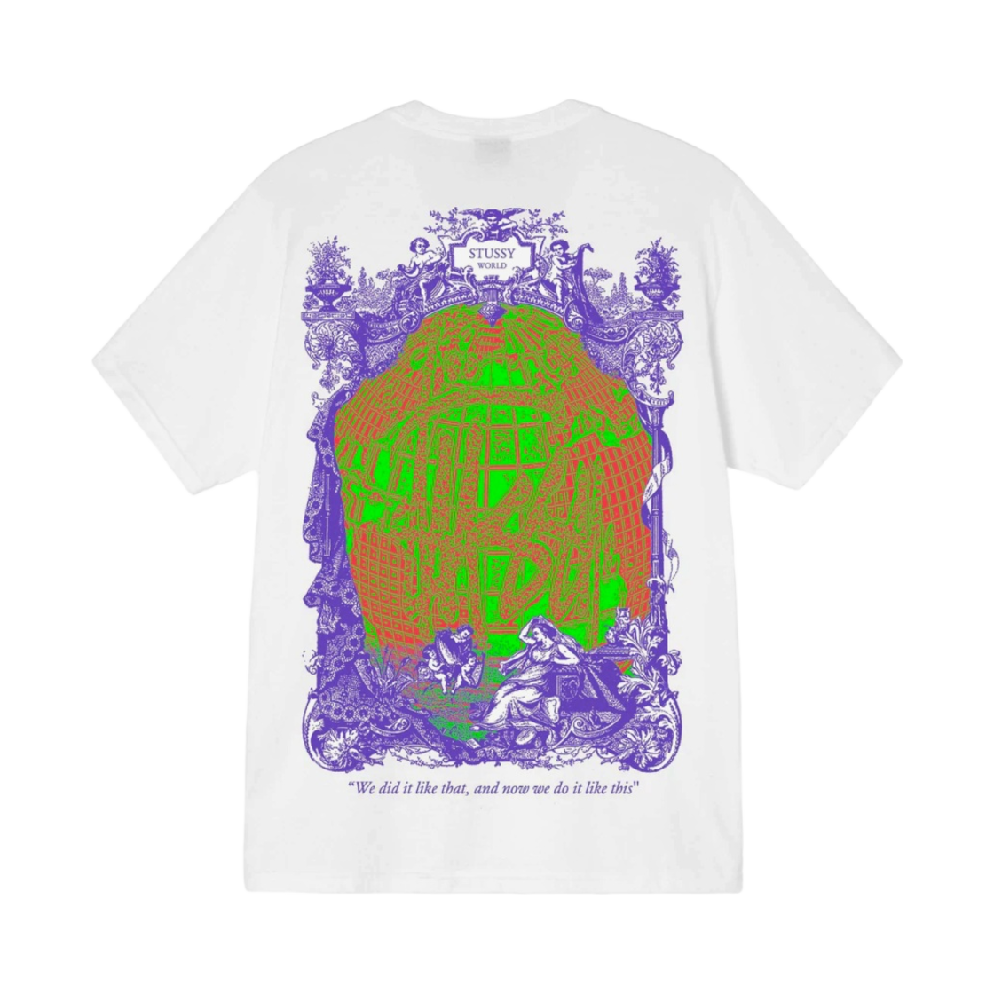 1904812 Stussy World T-Shirt White