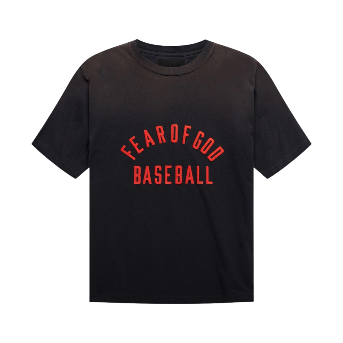 피어 오브 갓 베이스볼 티셔츠 빈티지 블랙(Fear of God Baseball T-Shirt Vintage Black)