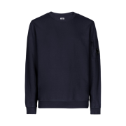 C.P. Company Light Fleece Crewneck Sweatshirt Navy - 22SS