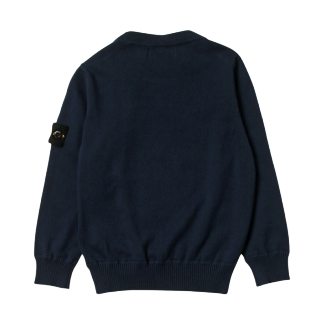 (키즈) 스톤 아일랜드 502A4 크루넥 니트 마린 블루 - 22SS((Kids) Stone Island 502A4 Crewneck Knit Marine Blue - 22SS) - 2