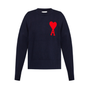 AMI de Coeur Oversize Sweater Navy - 21FW