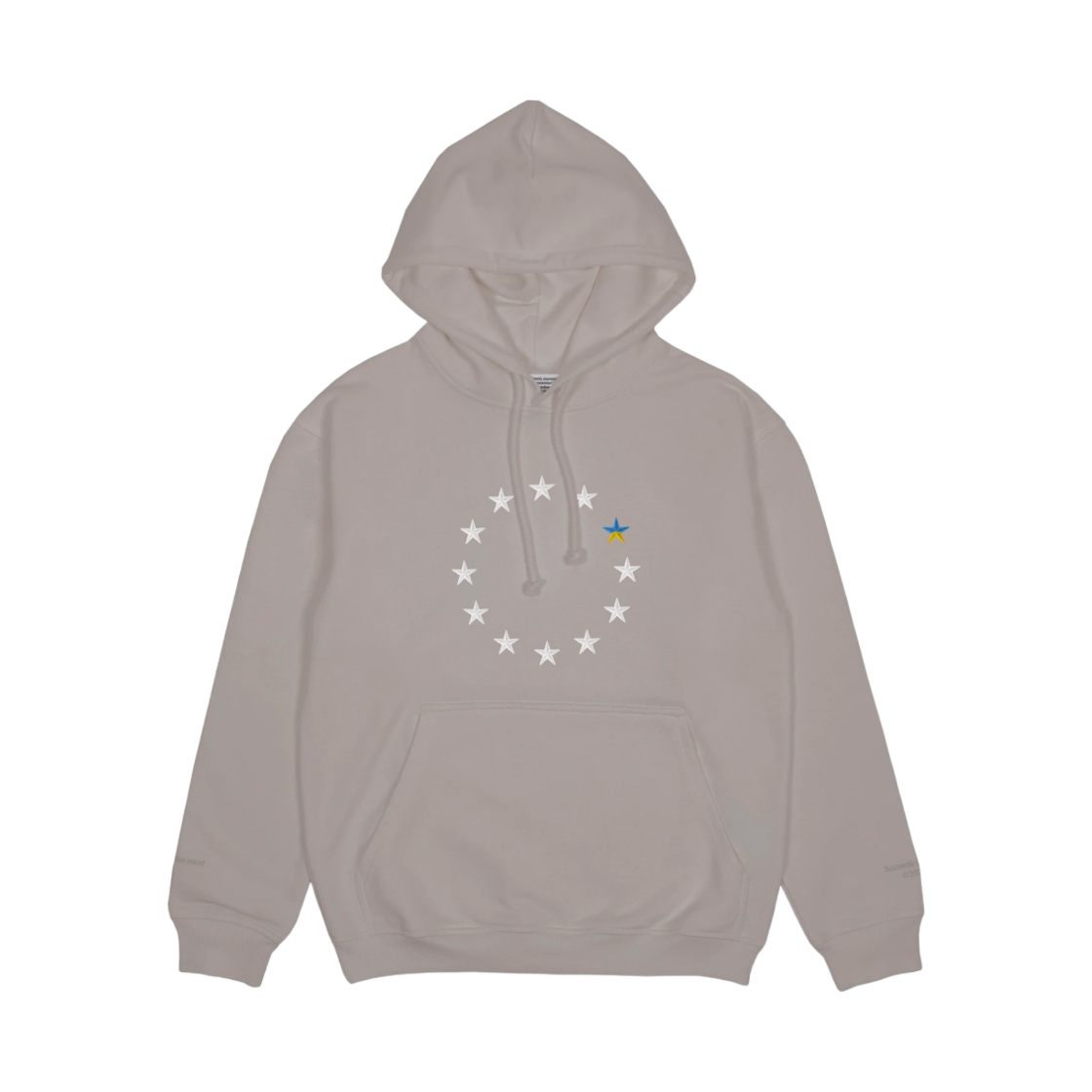 수베니어 오피셜 x 더스트 우크라이나 후드 그레이(Souvenir Official x Dust EUkraine Hoodie Grey)