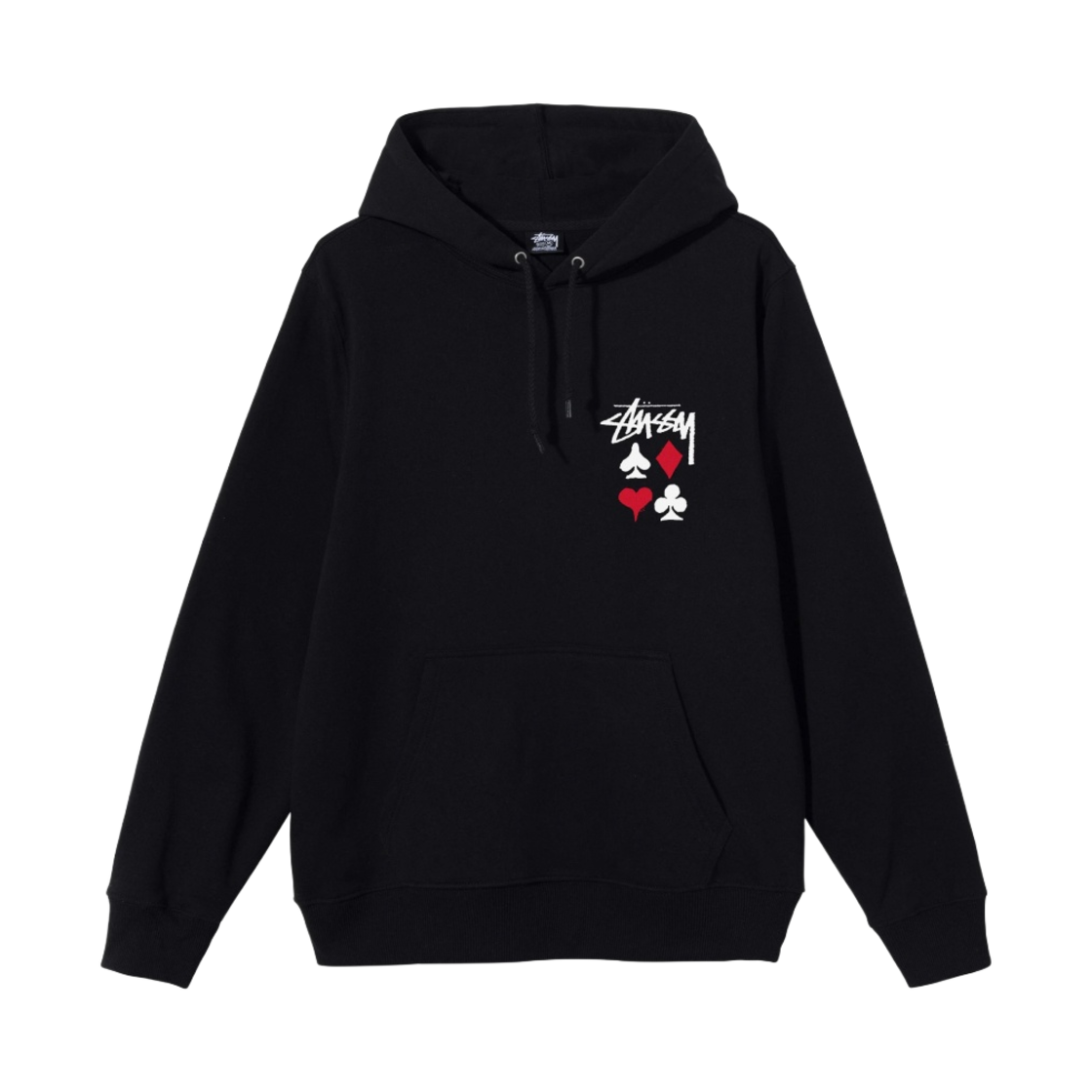 스투시 풀 덱 2 후드 블랙(Stussy Full Deck 2 Hoodie Black) - 2