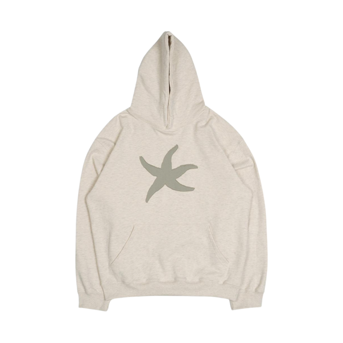 - The Coldest Moment Vintage Starfish Hoodie Oatmeal