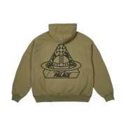Palace x Vivienne Westwood Hood Olive - 24FW