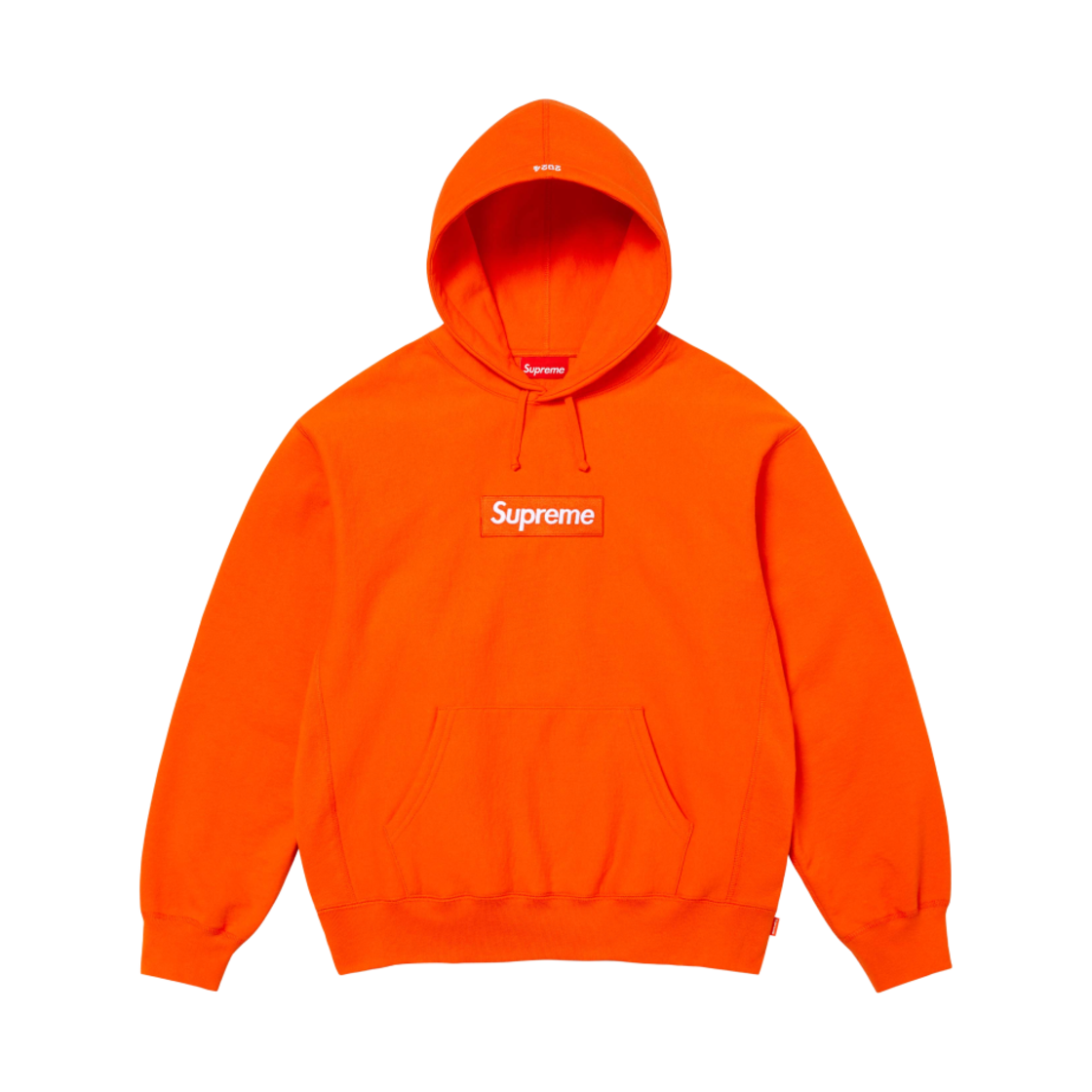슈프림 박스로고 후드 스웨트셔츠 다크 오렌지 - 24FW(Supreme Box Logo Hooded Sweatshirt Dark Orange - 24FW)