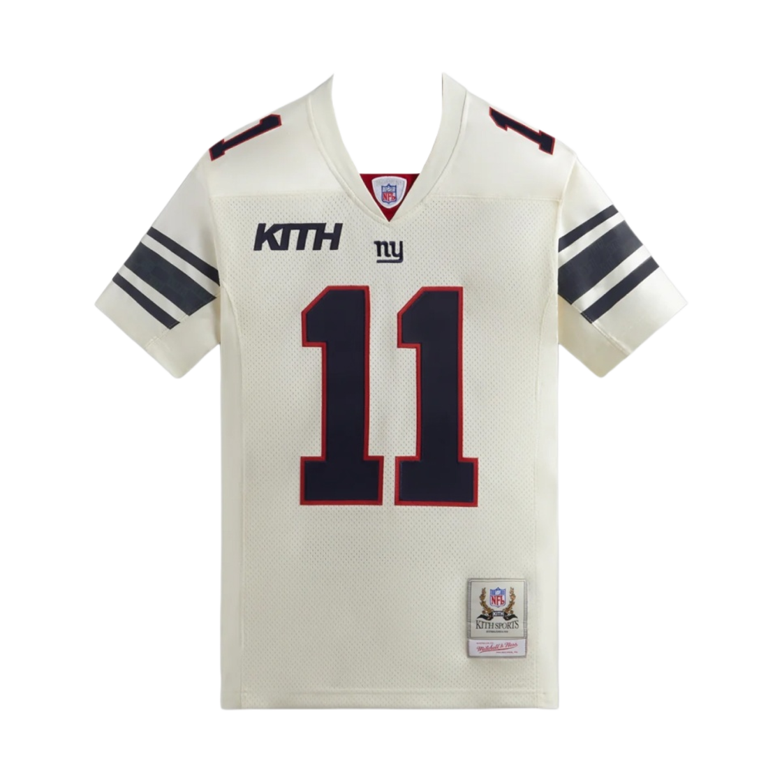 키스 x NFL 자이언츠 미첼 앤 네스 필 심스 저지 샌드리프트(Kith x NFL Giants Mitchell & Ness Phil Simms Jersey Sandrift) - 1