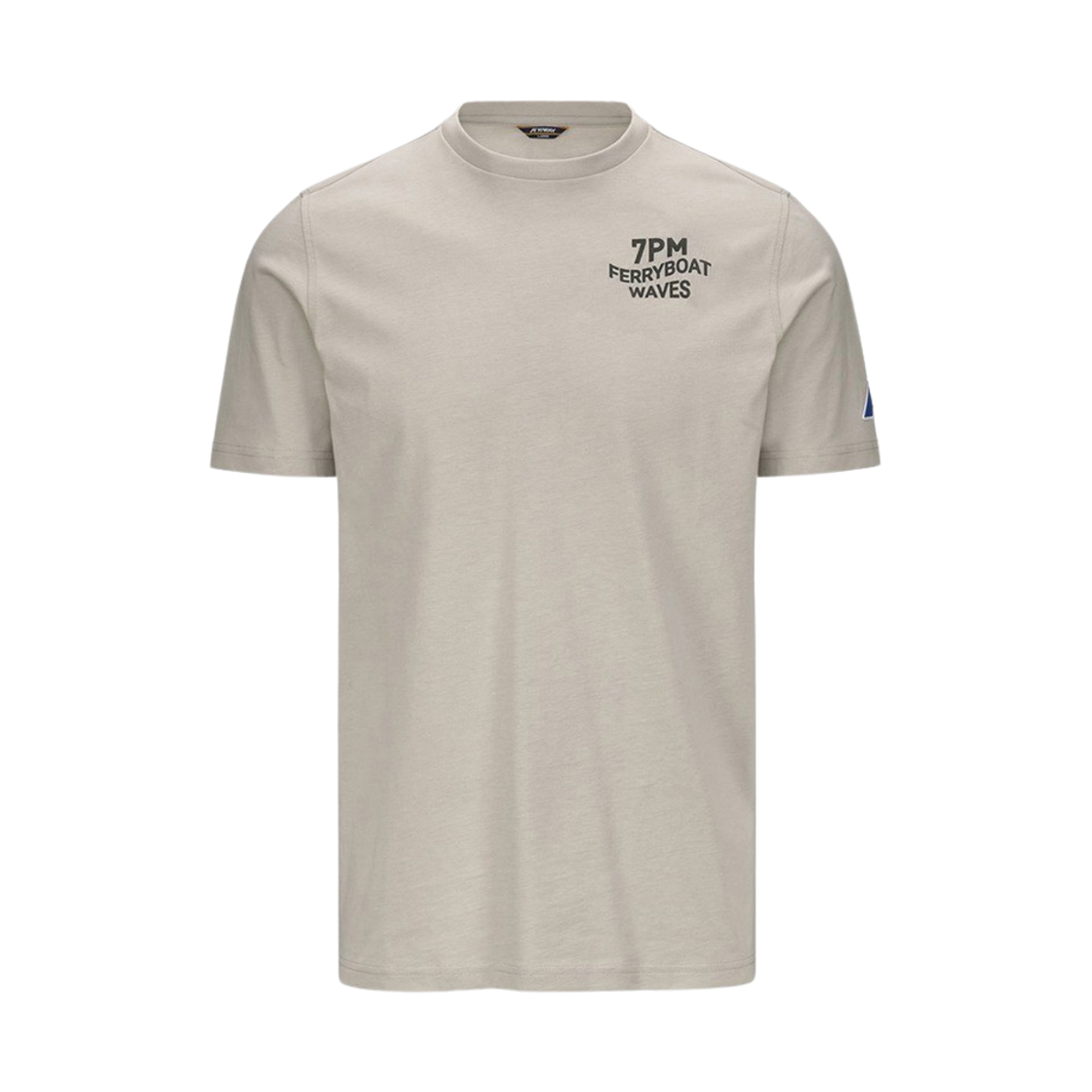 Y242EUT481LE1 K-Way Odom Logo LF T-Shirt Light Beige