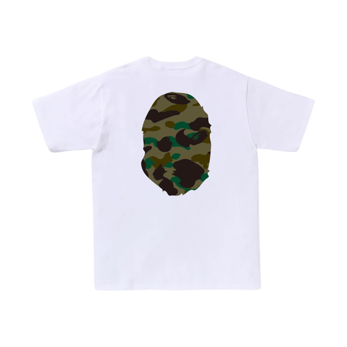 베이프 퍼스트 카모 빅 에이프 헤드 티셔츠 화이트(BAPE 1st Camo Big Ape Head T-Shirt White) - 2