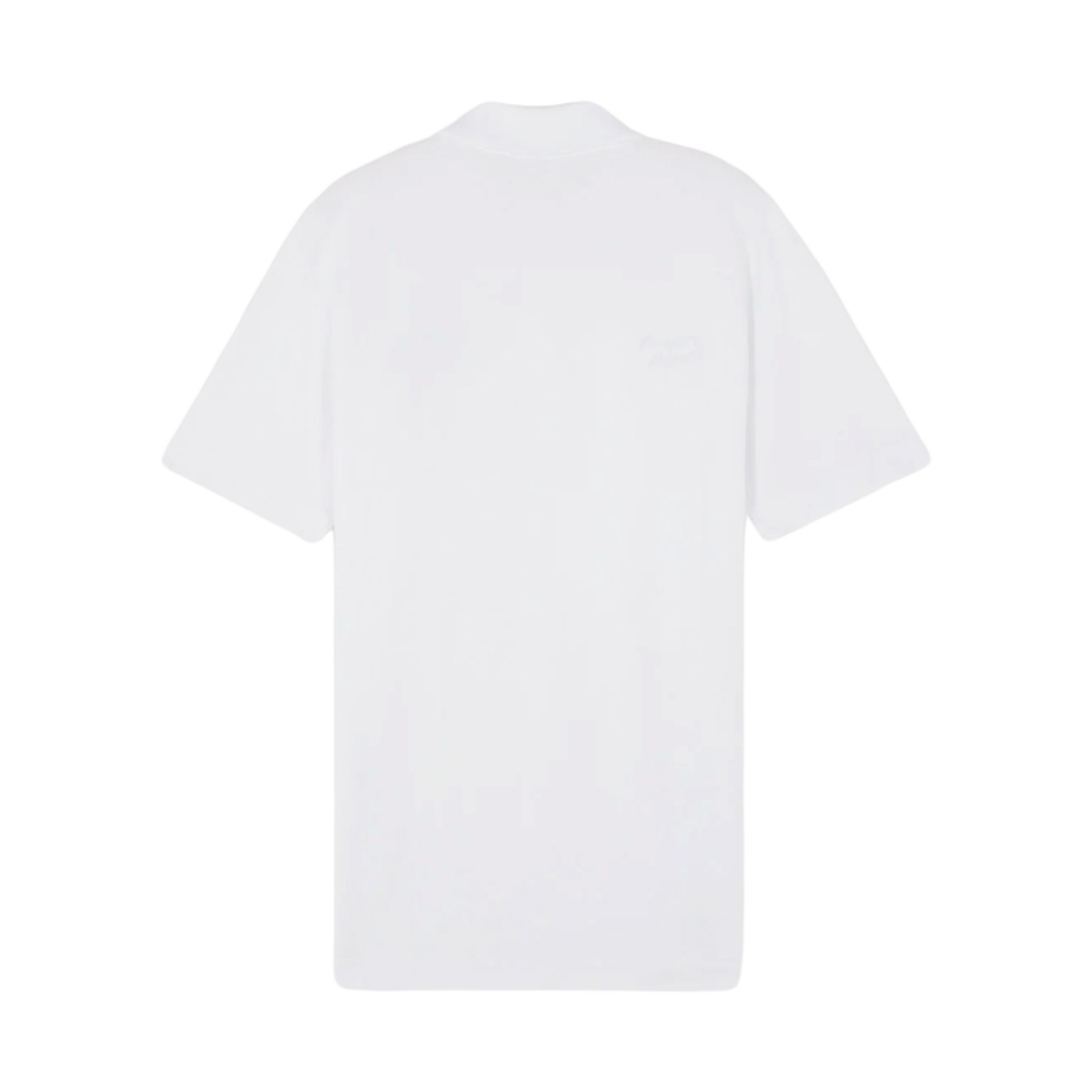 메종 키츠네 핸드라이팅 컴포트 폴로 화이트 블랙(Maison Kitsune Handwriting Comfort Polo White Black) - 2