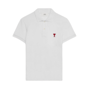 AMI de Coeur Polo Shirt White