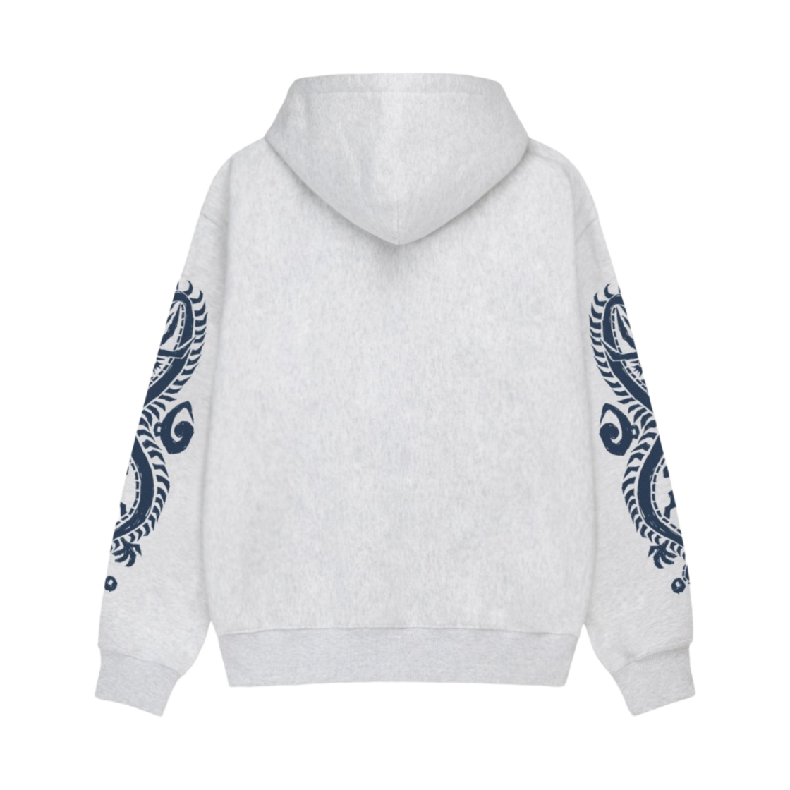 스투시 드래곤 집 후드 애쉬 헤더(Stussy Dragons Zip Hoodie Ash Heather) - 2