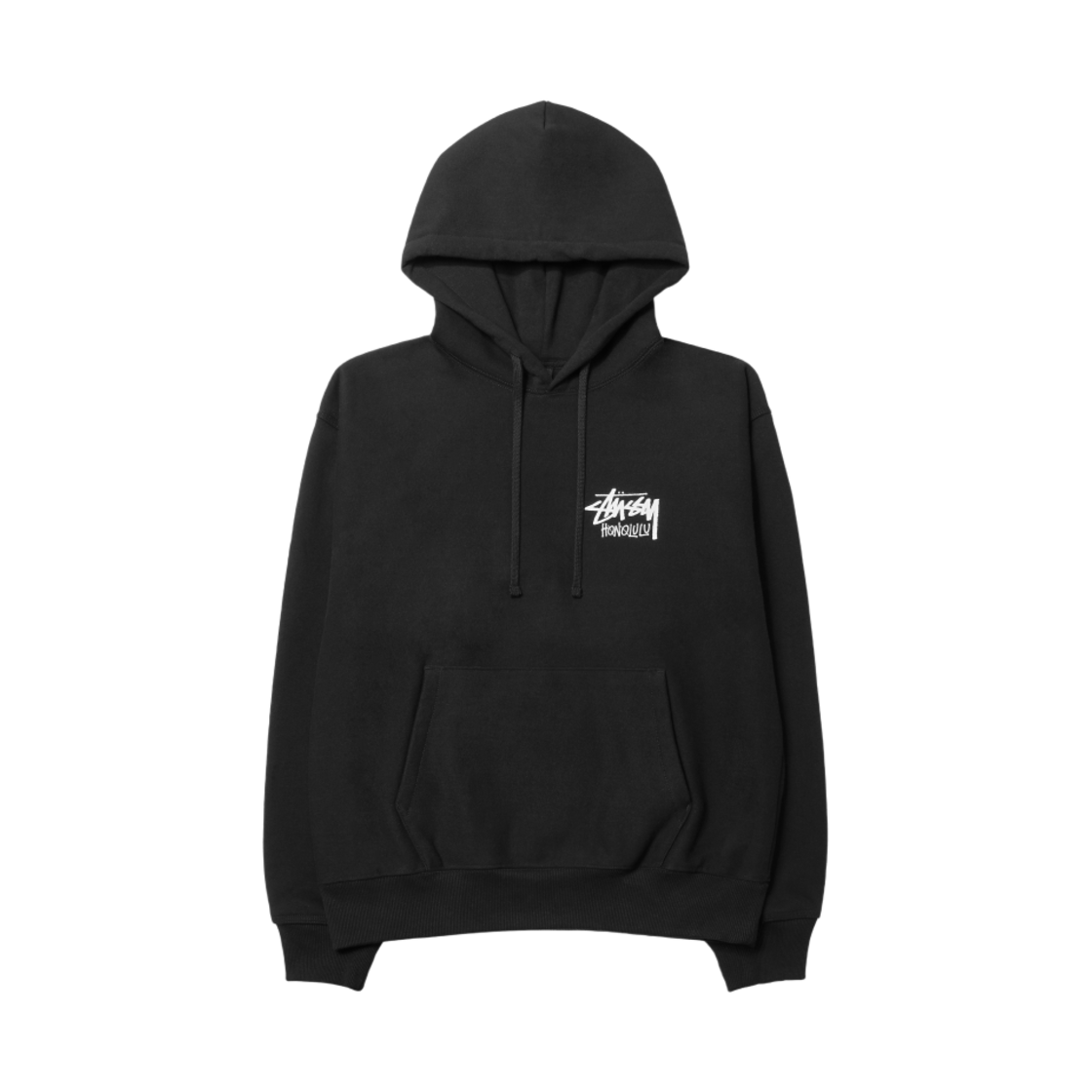 스투시 스탁 호놀룰루 후드 블랙 | Stussy | KREAM