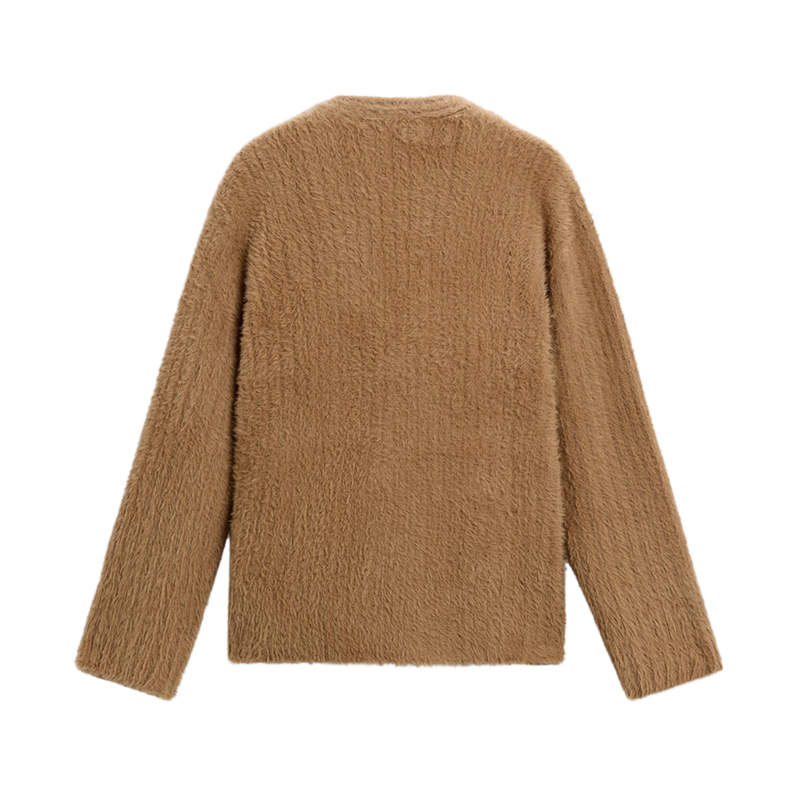 자라 텍스쳐드 립드 가디건 카멜(Zara Textured Ribbed Cardigan Camel) - 2