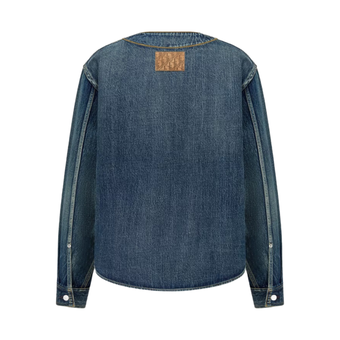 디올 x 데님 티어스 디올 티어스 베이스볼 셔츠 코튼 트윌 블루(Dior x Denim Tears Dior Tears Baseball Shirt Cotton Twill Blue) - 2