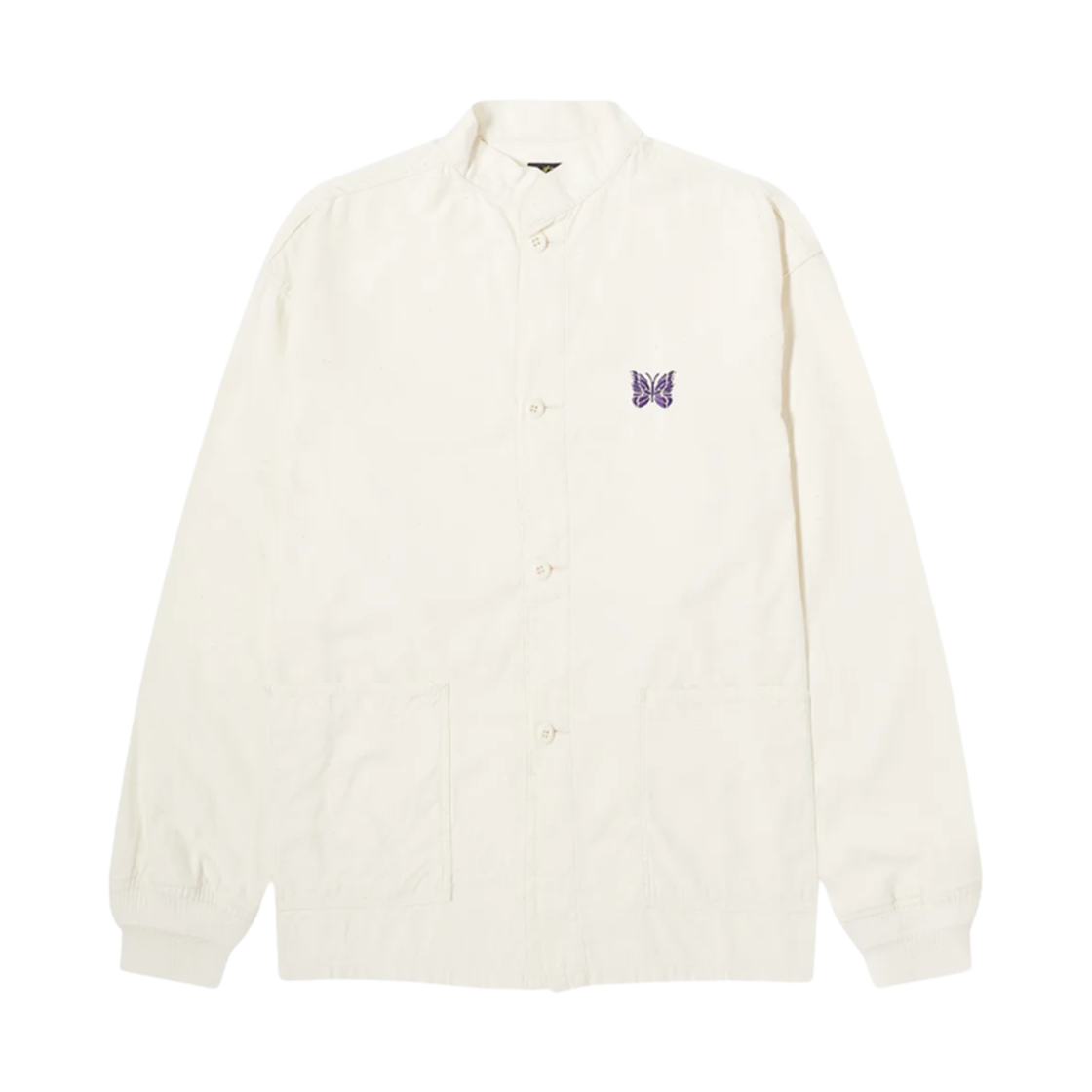 OT180 Needles S.C. Army Shirt White
