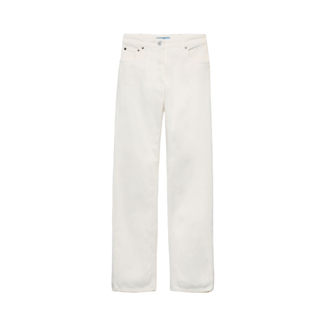 GFP507-14LW-F01CD (W) Prada Five-Pocket Denim Jeans White