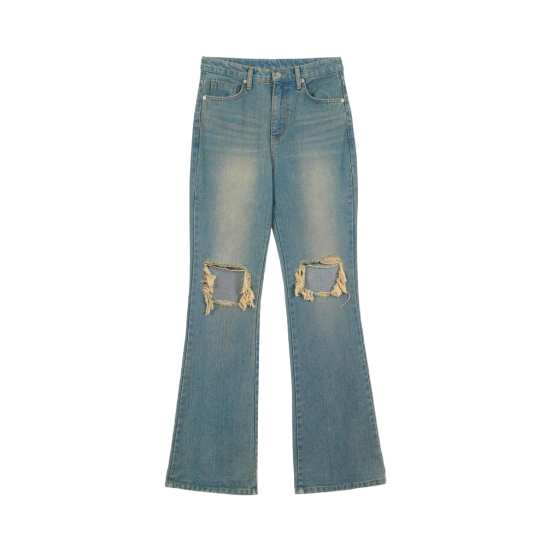 - (W) Deinet Stripe Lounge Short Pants in Light Blue