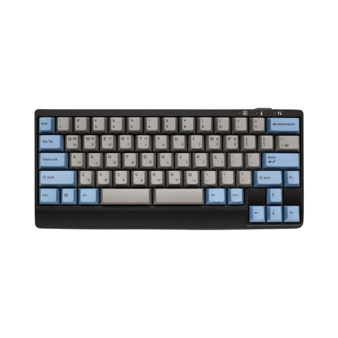 레오폴드 FC650MDS PD 유선 기계식 키보드 그레이 블루 한글 자판 (국내 정식 발매 제품)(Leopold FC650MDS PD Wired Mechanical Keyboard Grey Blue Korean Layout (Korean Ver.))