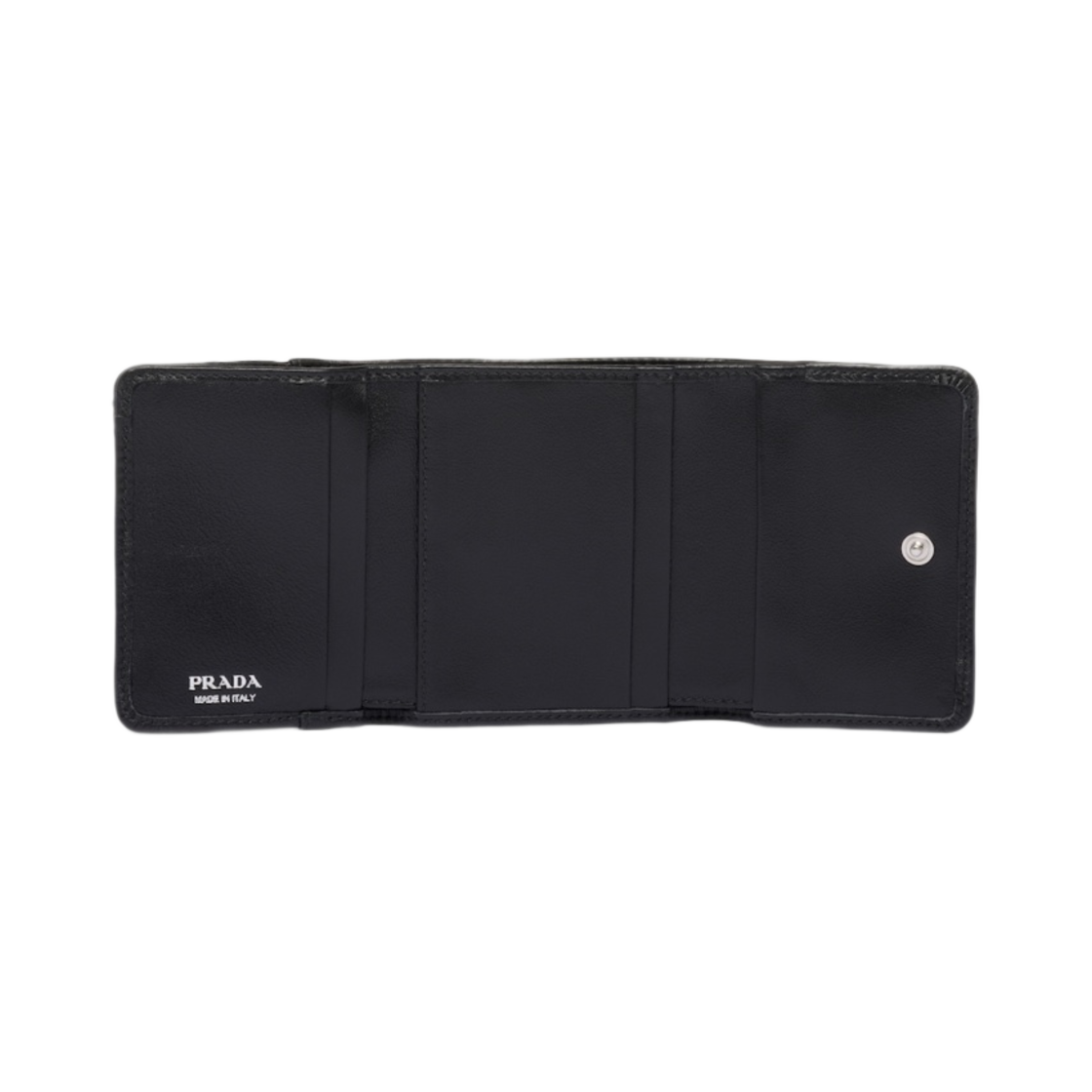 프라다 스몰 레더 월렛 블랙(Prada Small Leather Wallet Black) - 2
