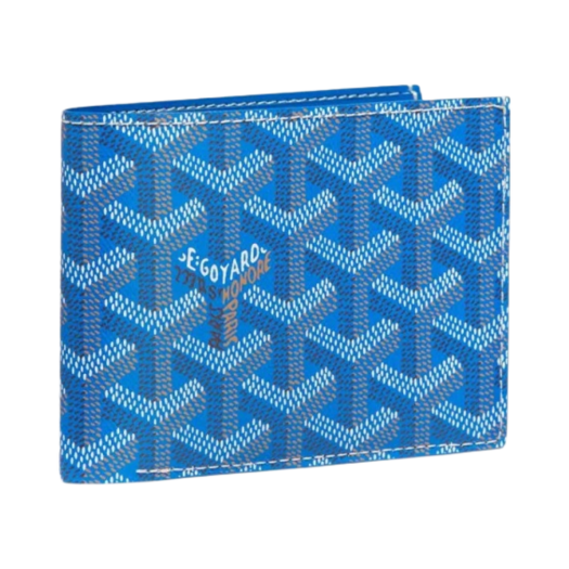 APMVICTOIRE-8CC-10 Goyard Victoire Wallet Blue