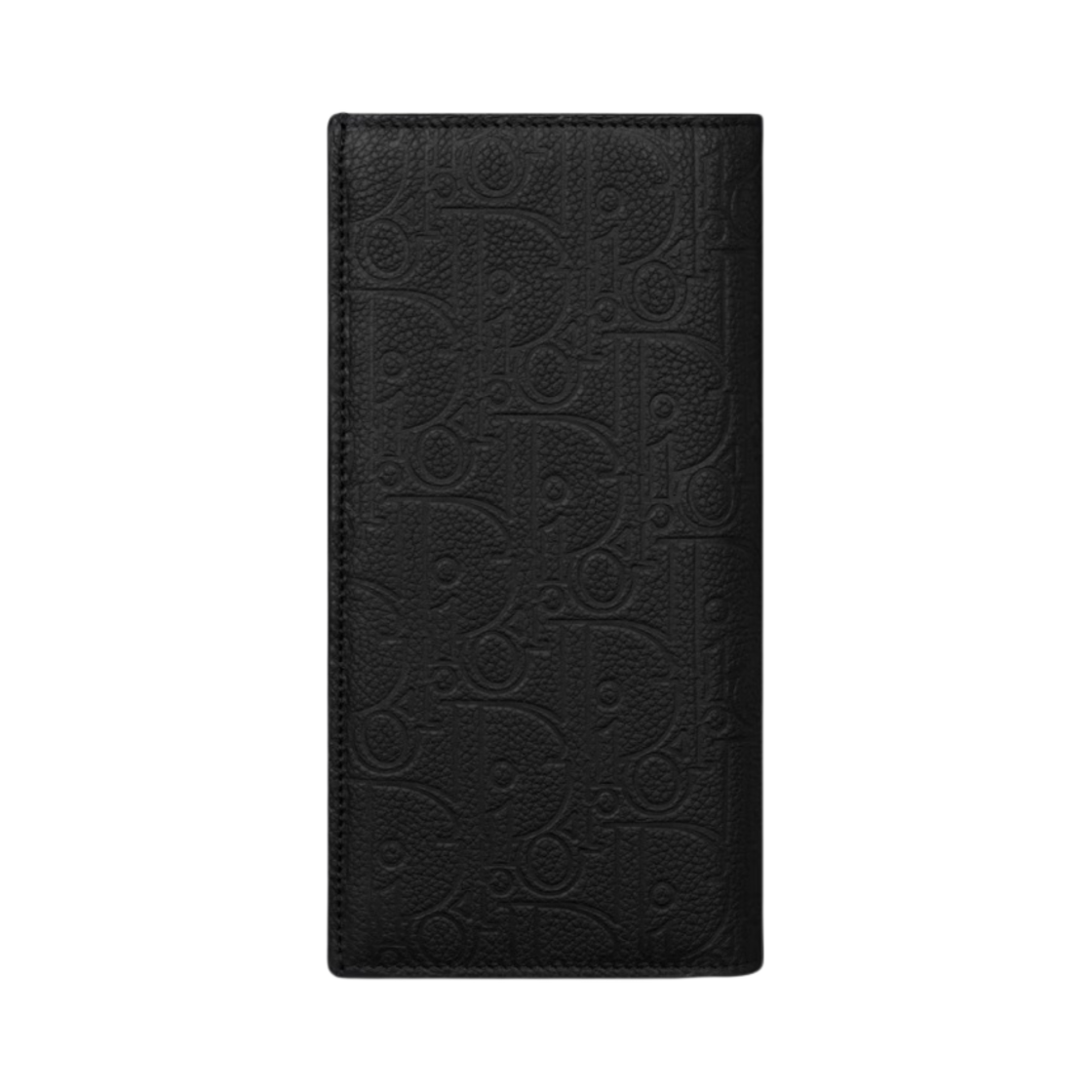디올 버티컬 바이폴드 월렛 디올 그래비티 레더 블랙(Dior Vertical Bifold Wallet Dior Gravity Leather Black) - 2