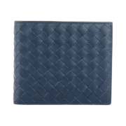 Bottega Veneta Bi-Fold Wallet Midnight Blue