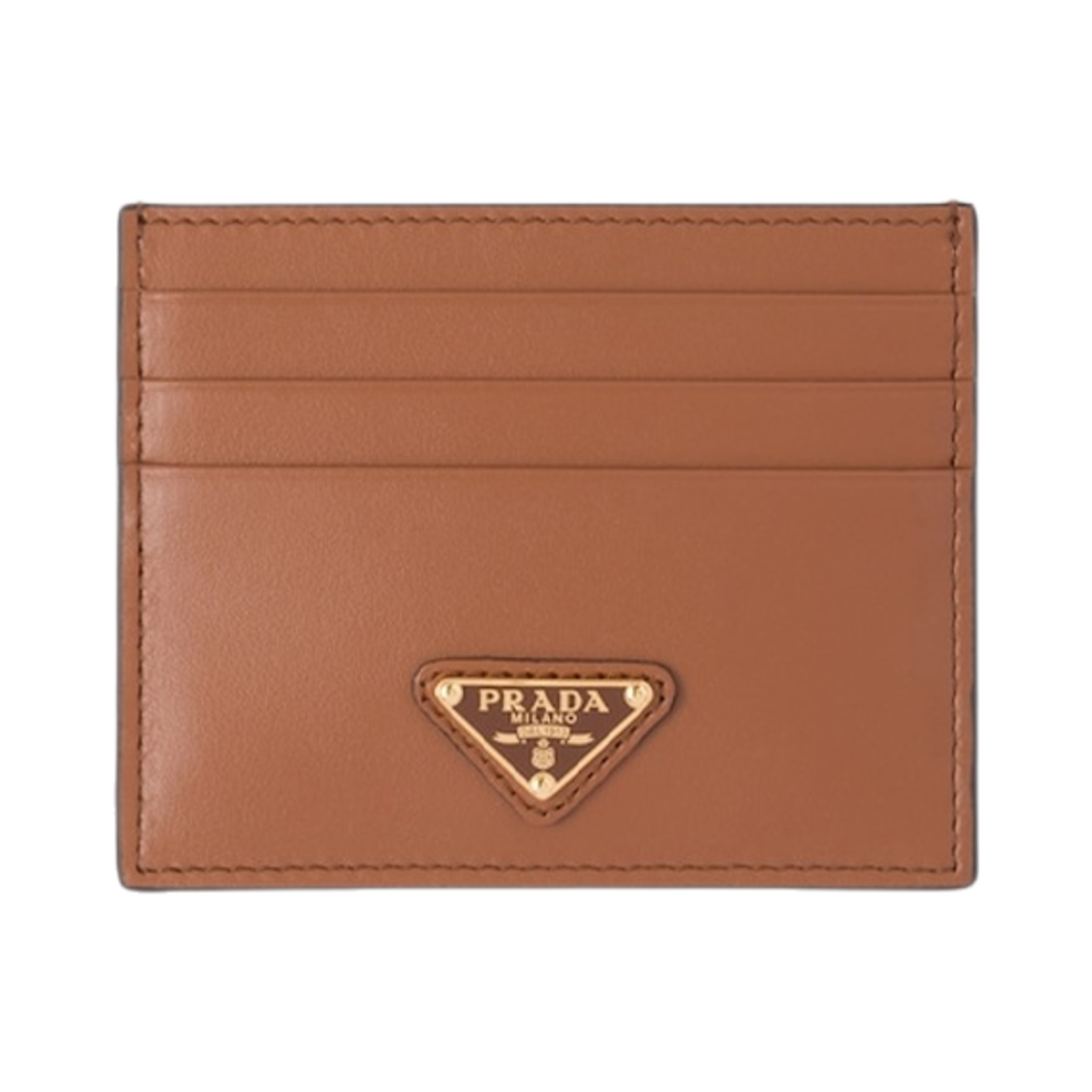 프라다 레더 카드 홀더 꼬냑(Prada Leather Card Holder Cognac) - 1