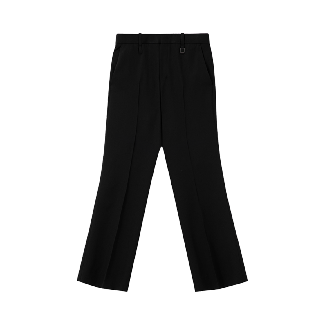 ・WOOYOUNGMI wool trousers ウーヨンミ　ウール Black Wool Straight Pants - WOOYOUNGMI