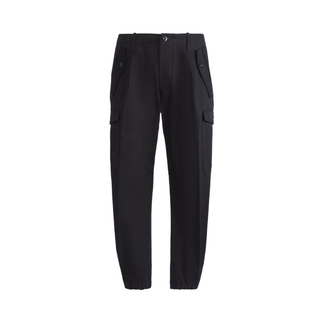 C.P. 컴퍼니 2/2 트윌 레귤러 카고 팬츠 블랙 - 23FW(C.P. Company 2/2 Twill Regular Cargo Pants Black - 23FW) - 1