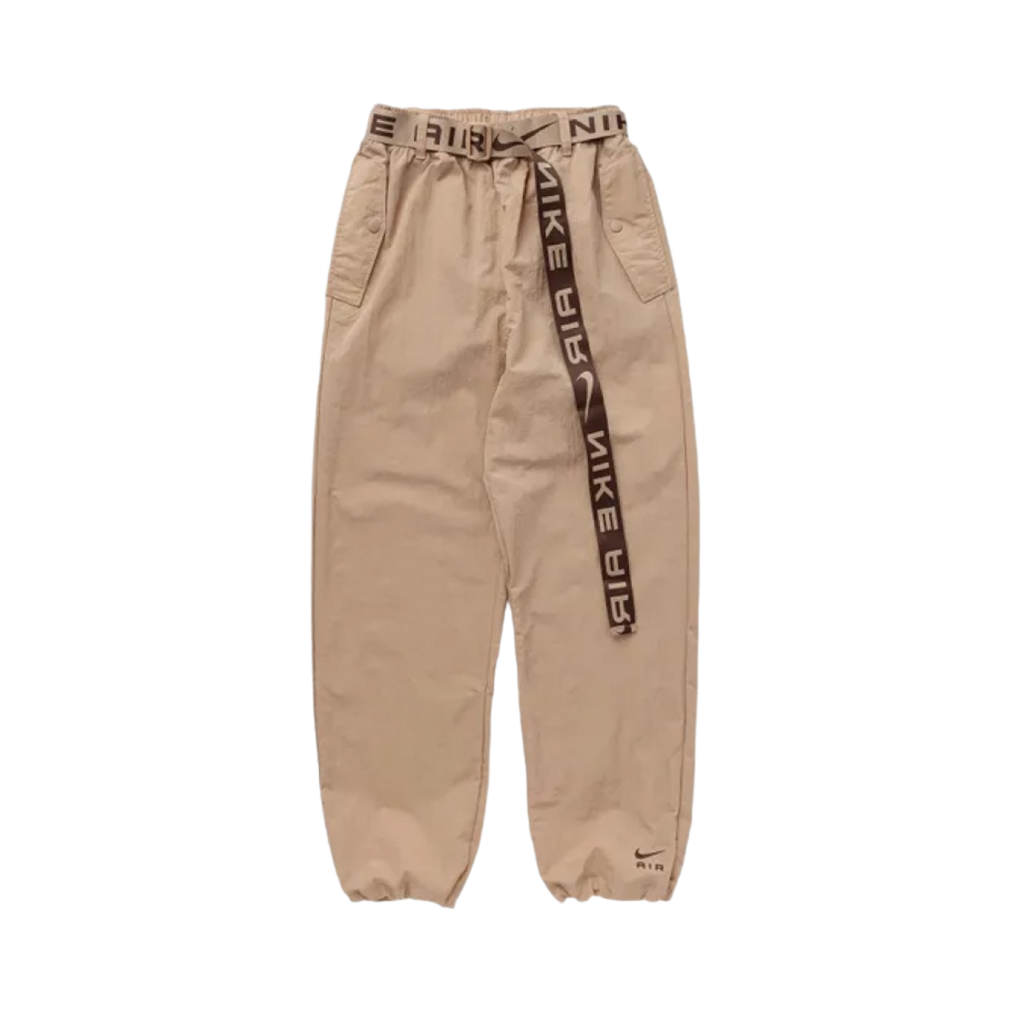 (W) 나이키 NSW 에어 하이라이즈 우븐 팬츠 헴프 - US/EU((W) Nike NSW Air High-Rise Woven Pants Hemp - US/EU) - 1
