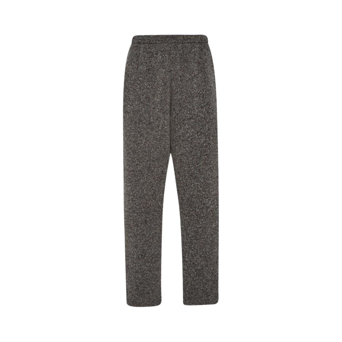 783Y772LBO The Row Benjiro Pant in Cashmere and Wool Black Brown